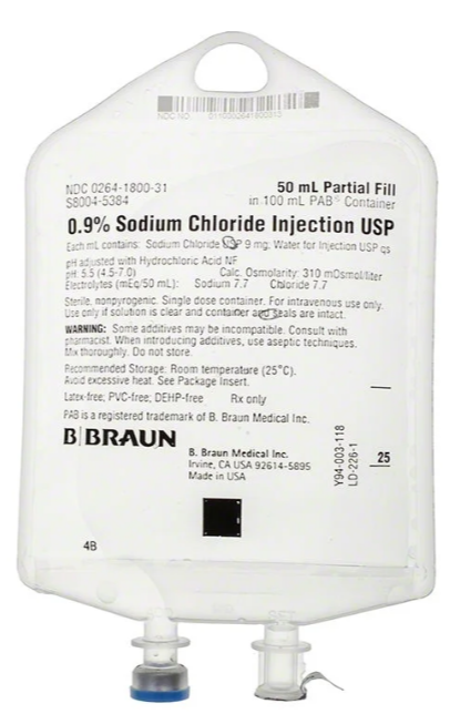 IV Fluid Administration Kit