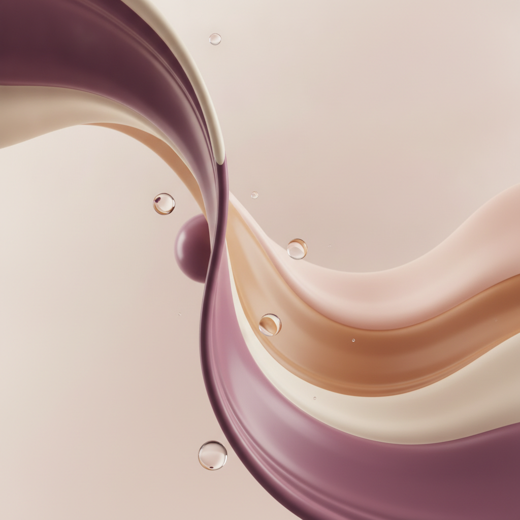 Abstract plum and cream brand image | Blaque Sigma