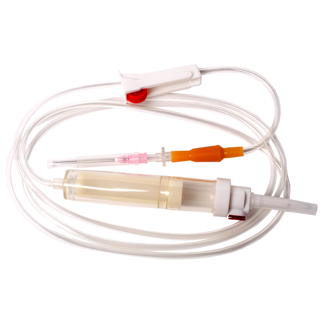 IV Fluid Administration Line 60-Drop | Sterile Single-Use | Blaque Sigma